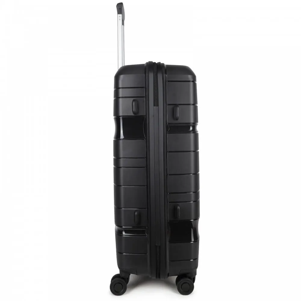 Decent One City Handbagage Koffer 55 Zwart
