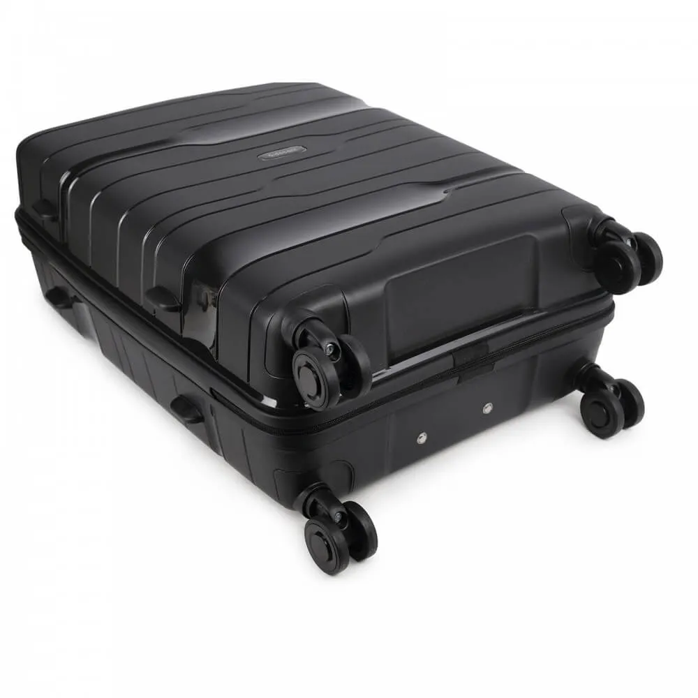 Decent One City Handbagage Koffer 55 Zwart