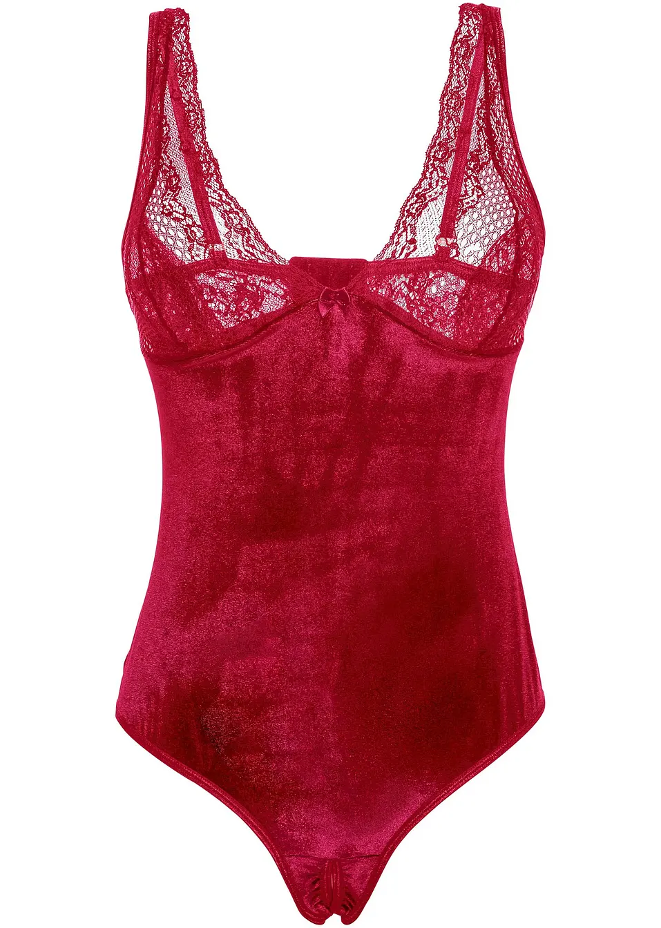 Fluwelen body ouvert   