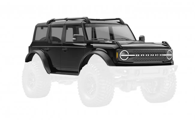 Ford Bronco Body TRX-4m Compleet - Zwart