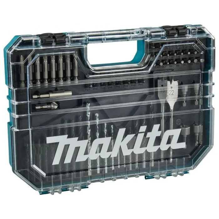 Makita Boor-/schroefbitset 75-Delig in Kunststof Koffer - E-15126