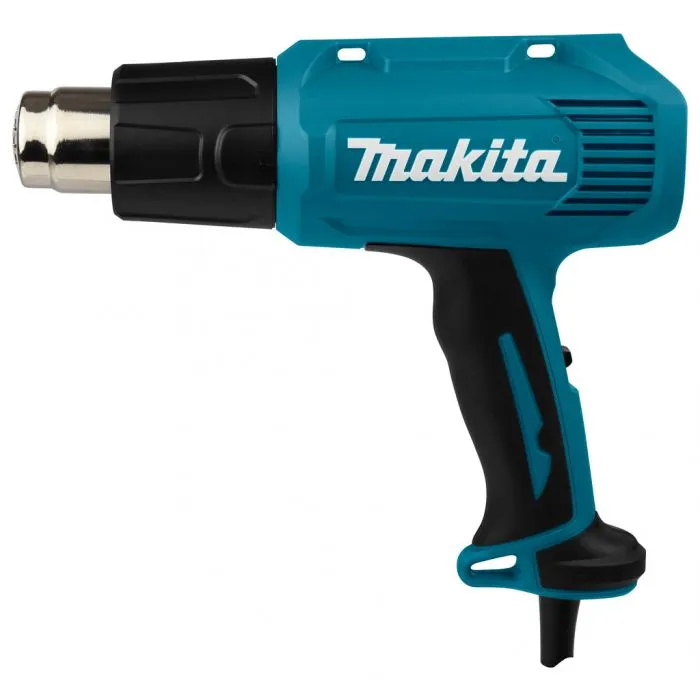 Makita HG6531CK 230 V Hetelucht Pistool in Koffer met Diverse Opzetstukken