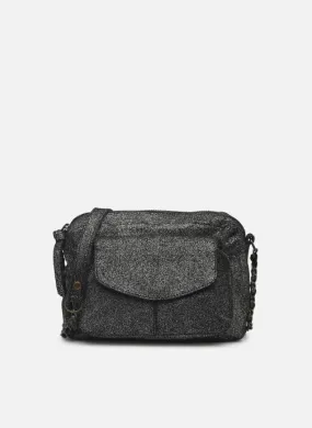      Pieces Naina Leather Cross Body Fc Noos - Zwart   