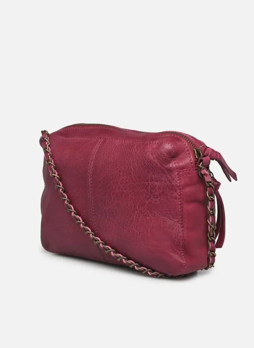      Pieces Pcnaina Stud Leather Cross Body Fc - Paars   