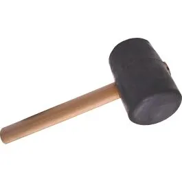 Rubberhamer nr.9 hard met steel