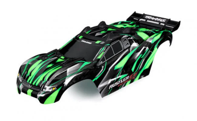 Rustler 4x4 VXL Ultimate Body Groen 1/10 - TRX6749-GRN