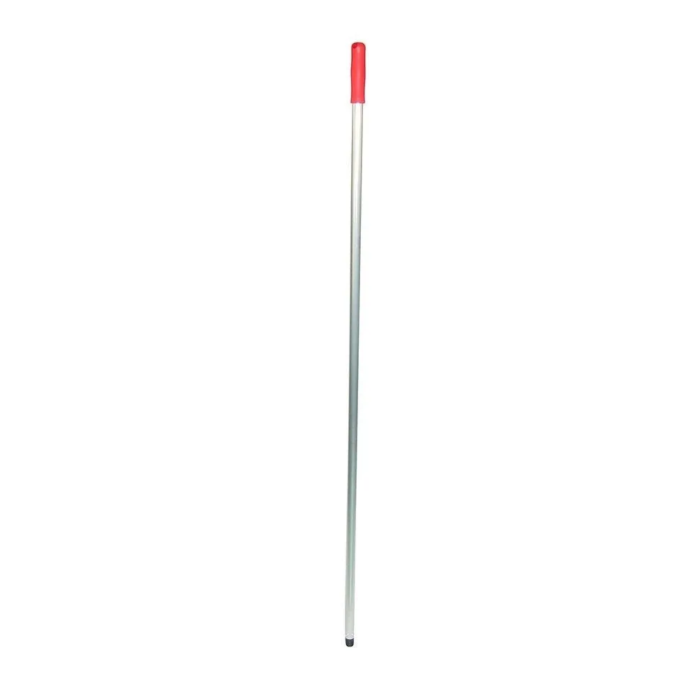 Steel aluminium gekleurd 1400mm greep rood