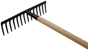 Tuinhark met gebogen tanden - SOLID Zonder steel