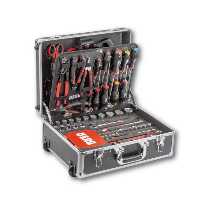 U00020015 USAG Koffer-trolley met assortiment voor onderhoud 181-delig - 002 JTMA