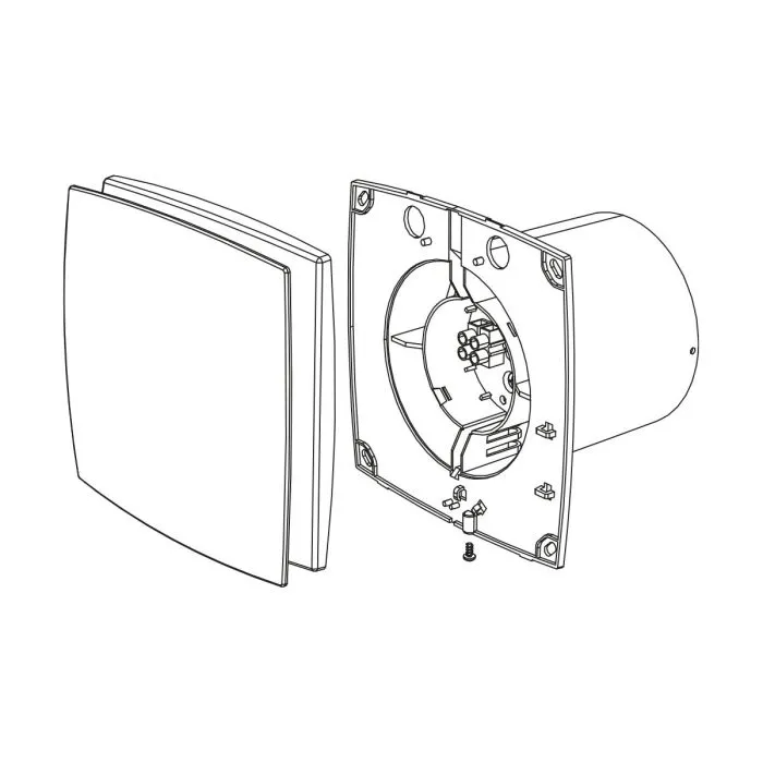 Waves GO body 9211 ventilator - Ø100 mm